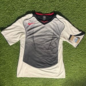 TOTAL 90 DRI-FIT SOCCER JERSEY (SAIL/BLACK/BLACK/GYM RED) Men’s Medium